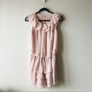 ✨Pink Chiffon Dress Made in Korea✨